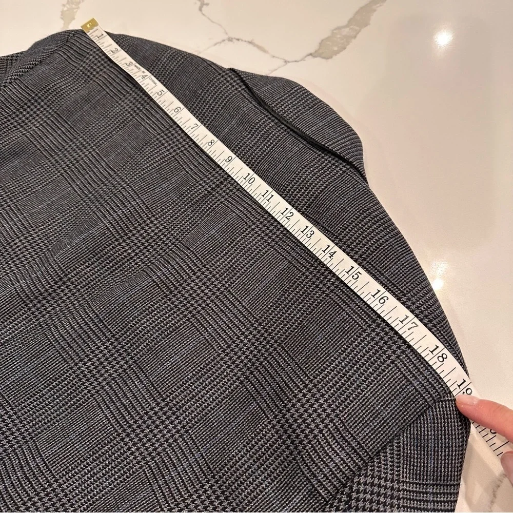 Lauren Ralph Lauren Mens Gray Plaid Wool Blazer Size 42R Sport Coat Jacket